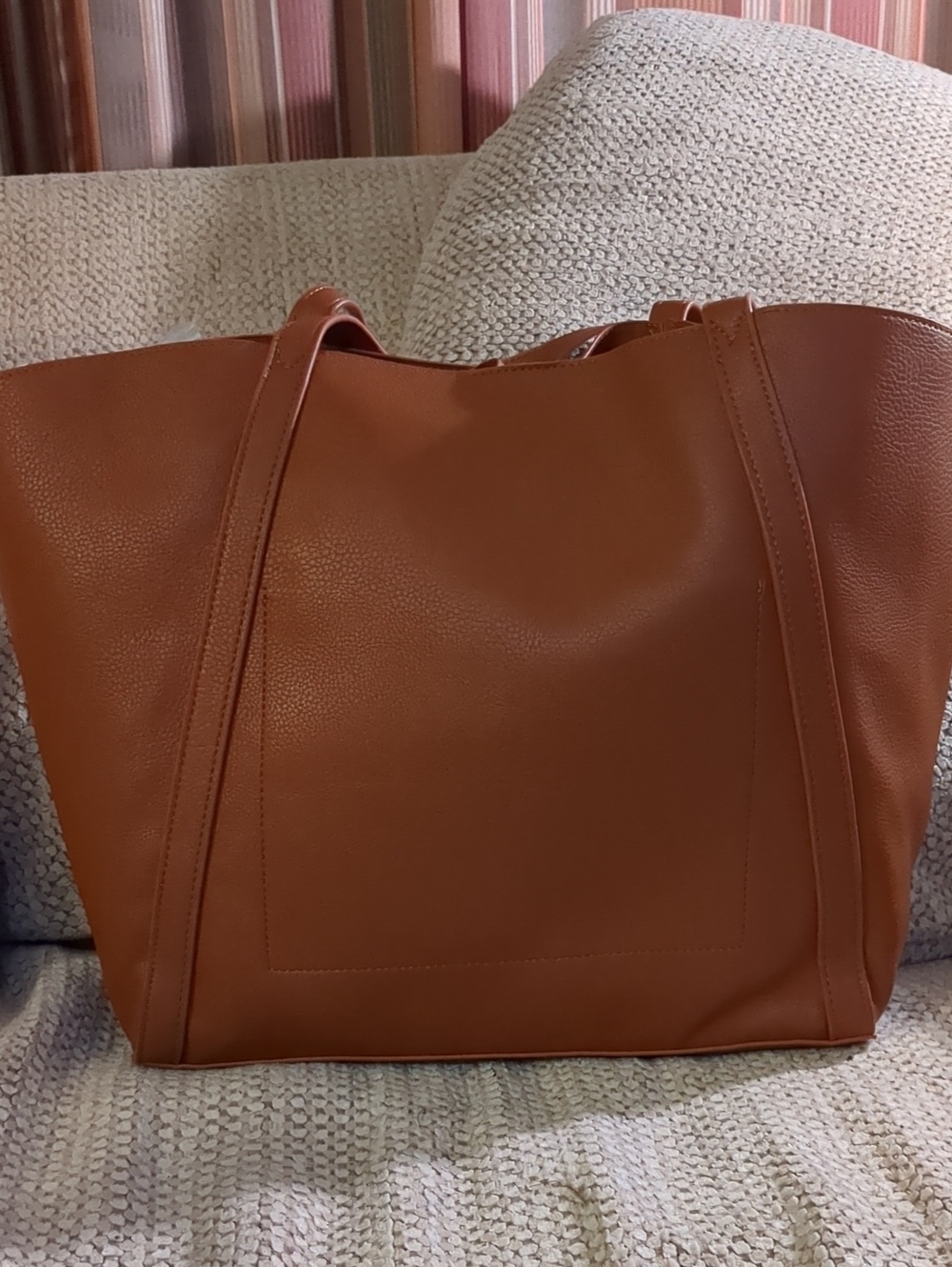 Penningtons Large Cognac Brown Tote